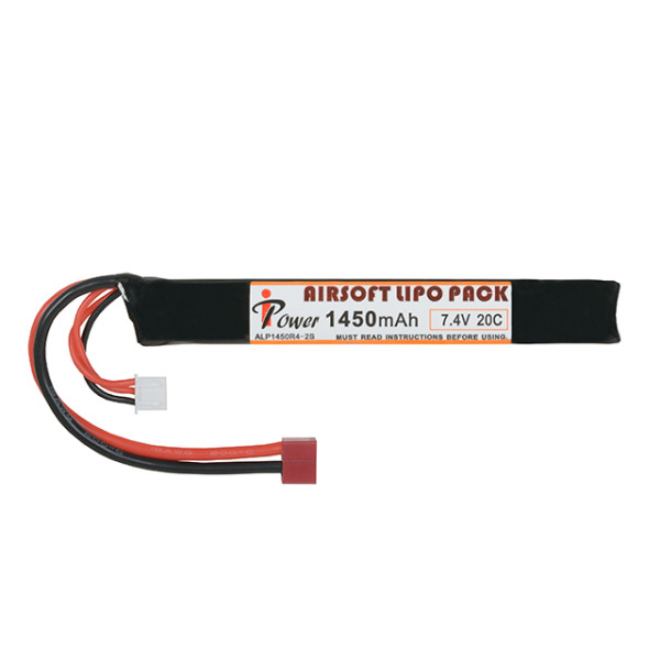 Battery Li-Po 1450mAh 7.4V 20C T-connect [IPower]